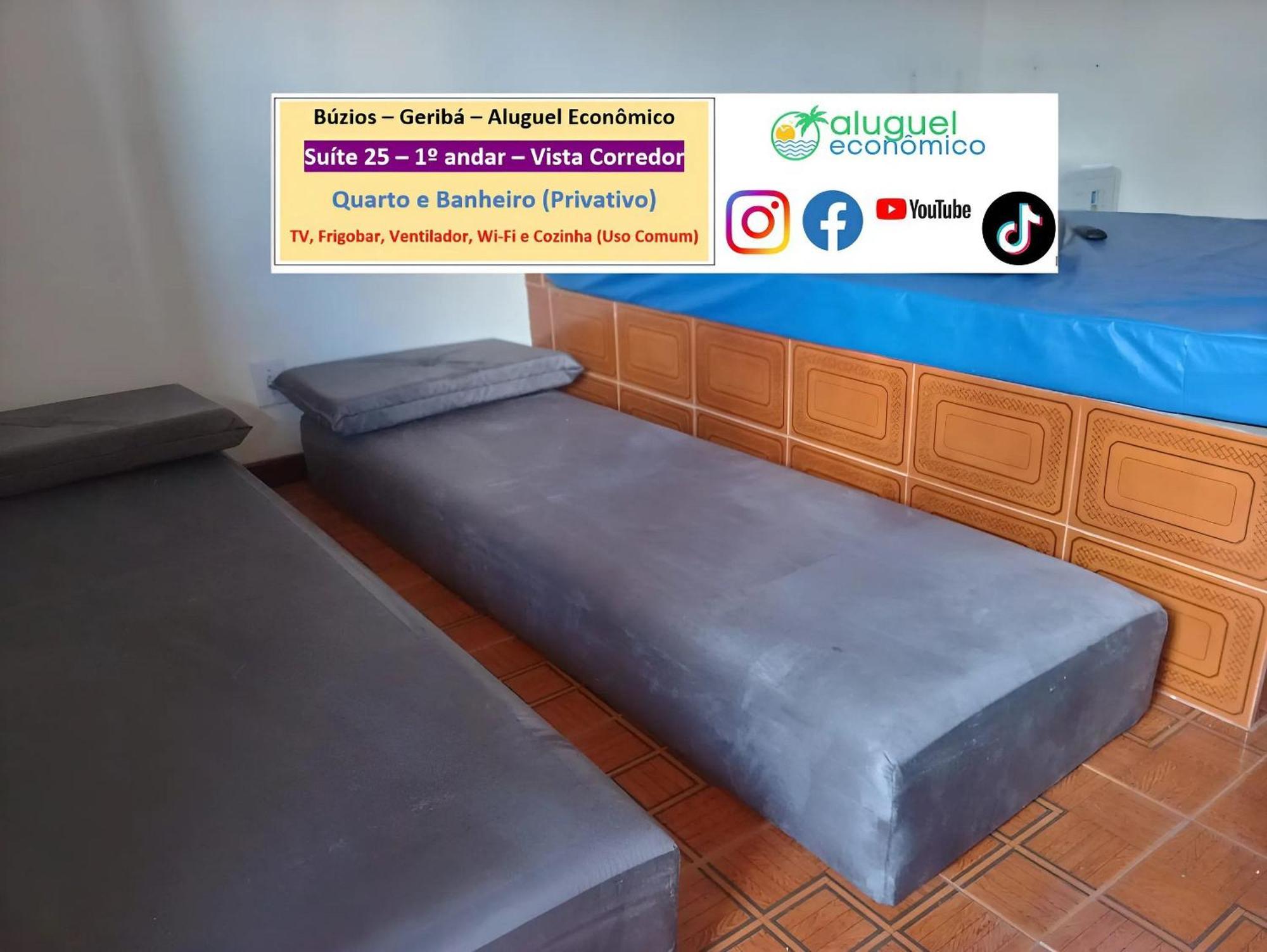Buzios - Geriba - Suites - Aluguel Economico Exterior foto