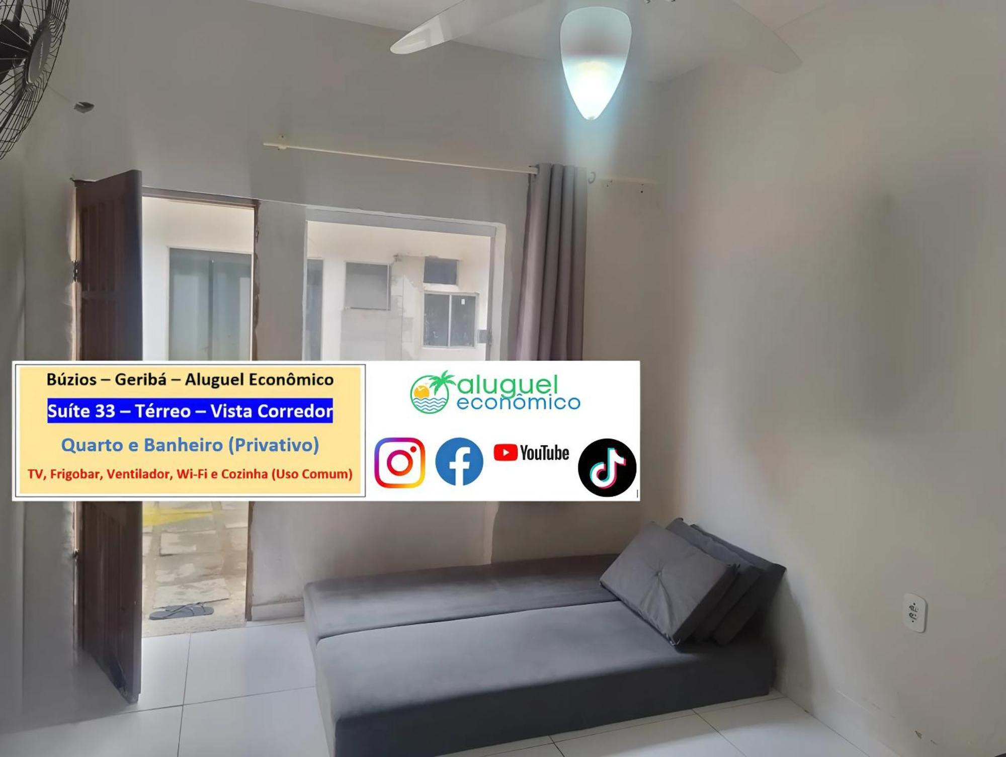 Buzios - Geriba - Suites - Aluguel Economico Exterior foto