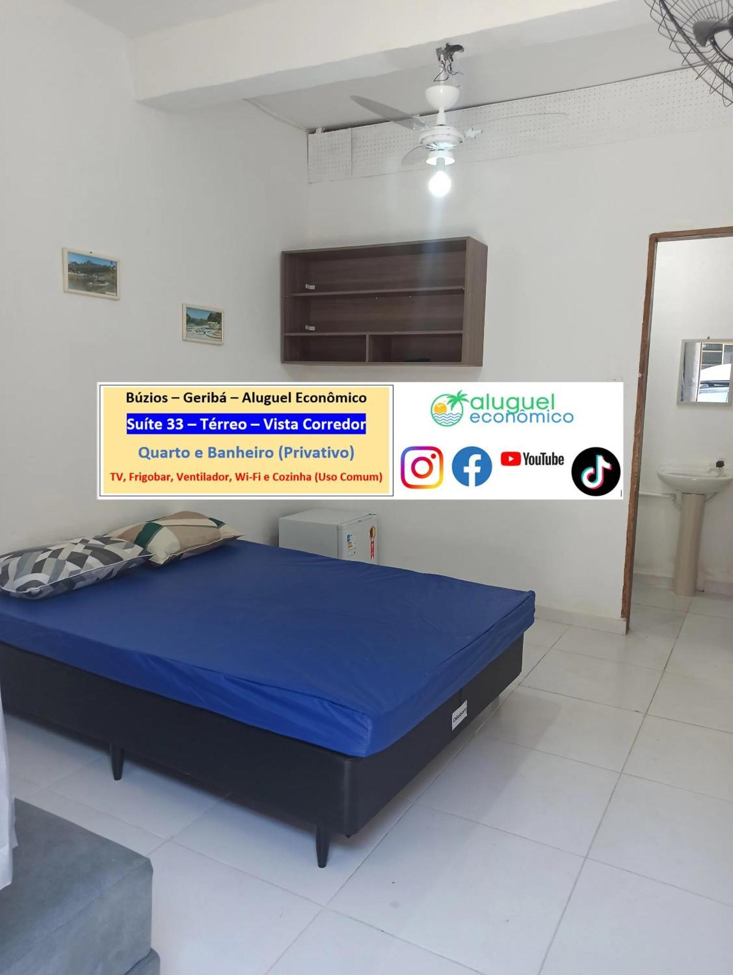 Buzios - Geriba - Suites - Aluguel Economico Exterior foto