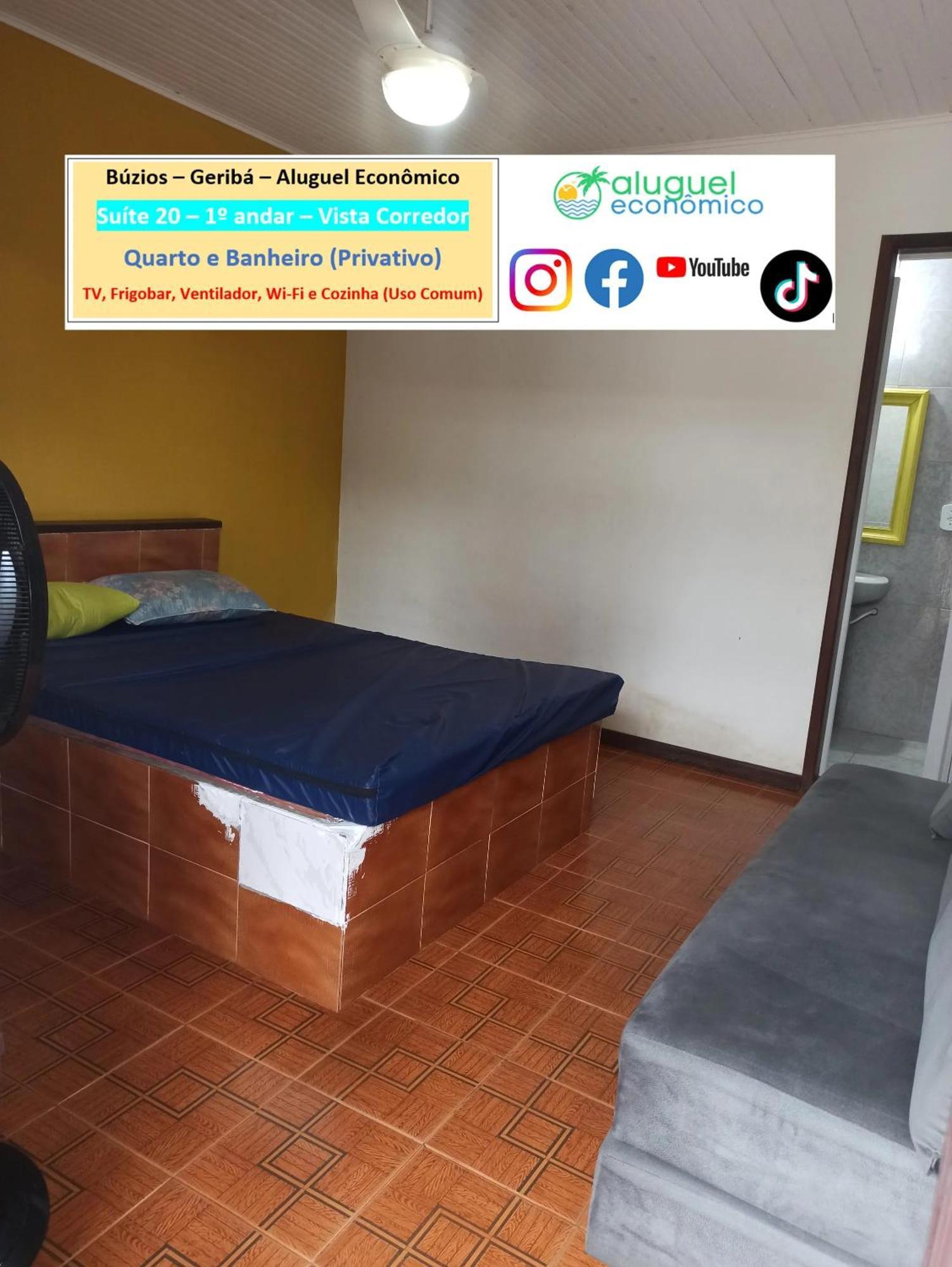 Buzios - Geriba - Suites - Aluguel Economico Exterior foto